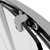 Baridi DH301 Quadrant Shower Entry Enclosure 800 x 800 x 1850mm with 6mm Tempered Glass - Chrome