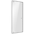 Baridi DH306 Hinged Shower Door 800 x 1850mm, 6mm Tempered Glass, Reversible - Chrome