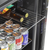 Baridi DH31 Undercounter Drinks, Beer & Wine Fridge with Wire Shelves, Internal Light & Security Lock 85L - Stainless Steel