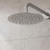 Baridi DH318 Concealed Thermostatic Shower Set 20cm Round Head & Hand Shower - Chrome
