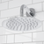 Baridi DH318 Concealed Thermostatic Shower Set 20cm Round Head & Hand Shower - Chrome