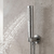 Baridi DH318 Concealed Thermostatic Shower Set 20cm Round Head & Hand Shower - Chrome