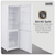 Baridi DH326 60/40 Smart Frost Fridge Freezer 227L Capacity – White