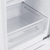 Baridi DH328 50/50 Smart Frost Fridge Freezer 254L Capacity – White