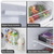 Baridi DH328 50/50 Smart Frost Fridge Freezer 254L Capacity – White