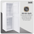 Baridi DH328 50/50 Smart Frost Fridge Freezer 254L Capacity – White