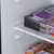 Baridi DH329 50/50 Smart Frost Fridge Freezer 254L Capacity – Black
