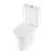 Baridi DH332 Close-Coupled Toilet with Soft Close Seat, Dual Flush Cistern & Rimless Flush – White