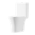 Baridi DH332 Close-Coupled Toilet with Soft Close Seat, Dual Flush Cistern & Rimless Flush – White