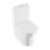 Baridi DH333 Close-Coupled Toilet with Soft Close Seat, Dual Flush Cistern & Rimless Flush – White