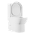 Baridi DH333 Close-Coupled Toilet with Soft Close Seat, Dual Flush Cistern & Rimless Flush – White