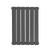 Baridi DH338 Horizontal Radiator Contemporary Double Flat Panel Design 420 x 600mm – Anthracite