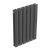 Baridi DH338 Horizontal Radiator Contemporary Double Flat Panel Design 420 x 600mm – Anthracite