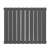 Baridi DH340 Horizontal Radiator Contemporary Double Flat Panel Design 600 x 700mm – Anthracite