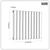 Baridi DH340 Horizontal Radiator Contemporary Double Flat Panel Design 600 x 700mm – Anthracite
