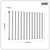 Baridi DH341 Horizontal Radiator Contemporary Double Flat Panel Design 600 x 910mm – Anthracite