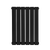 Baridi DH343 Horizontal Radiator Contemporary Double Flat Panel Design 600 x 420mm – Black