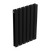 Baridi DH343 Horizontal Radiator Contemporary Double Flat Panel Design 600 x 420mm – Black