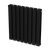 Baridi DH344 Horizontal Radiator Contemporary Double Flat Panel Design 600 x 560mm – Black
