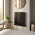 Baridi DH344 Horizontal Radiator Contemporary Double Flat Panel Design 600 x 560mm – Black