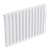 Baridi DH351 Horizontal Radiator Contemporary Double Flat Panel Design 600 x 910mm – White
