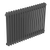 Baridi DH358 Horizontal Traditional 2 Column Radiator 600 x 832mm – Anthracite