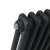 Baridi DH363 Horizontal Traditional 2 Column Radiator 600 x 832mm – Black