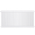 Baridi DH370 Horizontal Traditional 2 Column Radiator 600 x 1147mm – White