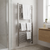Baridi DH372 Electric Heated Towel Rail 1085 x 535mm with LED Display – Silver