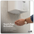 Baridi DH378 High Speed Hand Dryer with Auto Sensor 1400-1650W - White