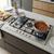 Baridi DH382 90cm Gas Hob Stainless Steel with 5 Burners, Cast Iron Supports & Auto Ignition 11kW