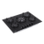 Baridi DH384 70cm Gas Hob Matt Black with 5 Burners, Cast Iron Supports & Auto Ignition 10.4kW