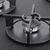 Baridi DH384 70cm Gas Hob Matt Black with 5 Burners, Cast Iron Supports & Auto Ignition 10.4kW