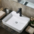 Baridi DH395 High Basin Mixer Tap with Clicker Waste - Matt Black