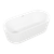 Baridi DH419 Double-Ended Fluted Design Bath with Slim Rim 150cm – Gloss White
