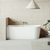 Baridi DH425 Left-Hand Corner Slim Rim Bath with Overflow System 170cm – Gloss White