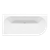 Baridi DH425 Left-Hand Corner Slim Rim Bath with Overflow System 170cm – Gloss White