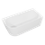 Baridi DH428 Right-Hand Corner Slim Rim Bath with Overflow System 170cm – Gloss White