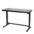 Dellonda DH53 Single Motor Ultra-Quiet Electric Desk with Control Panel, USB Port & Drawer - Black Desktop