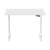 Dellonda DH56 Single Motor Ultra-Quiet Adjustable-Height Electric Sit/Stand Desk - White Desktop