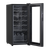 Baridi DH6 18 Bottle Wine Fridge with Digital Touch Screen Controls & LED Light - Black