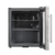 Baridi DH75 Mini Tabletop Beer & Drinks Fridge with Lock & Key, Metal Shelves & LED Light 50L - Stainless Steel