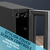 Baridi DH77 7 Bottle Extra-Slim Wine Undercounter Fridge with Digital Touch Screen Controls - Stainless Steel