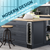 Baridi DH77 7 Bottle Extra-Slim Wine Undercounter Fridge with Digital Touch Screen Controls - Stainless Steel