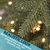 Dellonda DH80 Pre-Lit Hinged Christmas Tree with 190 Warm White LED Lights 5ft(150cm)
