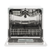 Baridi DH86 Tabletop Dishwasher 8 Place Settings 8L Capacity - White