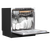 Baridi DH88 Tabletop Dishwasher 8 Place Settings 8L Capacity - Black
