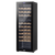 Baridi DH92 44 Bottle Dual Zone Wine Fridge with Digital Touch Screen Controls, Beech Wood Shelves & LED Light - Black