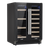 Baridi DH96 40 Bottle/120 Can Dual Zone Undercounter/Freestanding Wine & Drinks Fridge - Black
