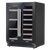 Baridi DH96 40 Bottle/120 Can Dual Zone Undercounter/Freestanding Wine & Drinks Fridge - Black